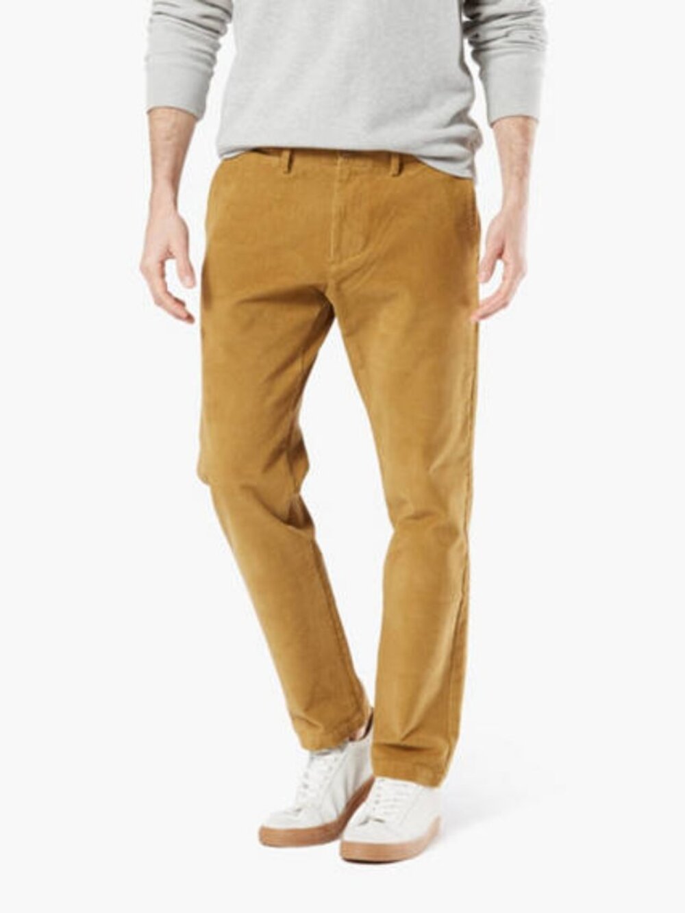 Dockers Alpha Men's Corduroy Chino Pants, Slim Fit 36x30   NWT